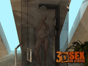 3d cartoon sex. When she got out of the  - Picture 1