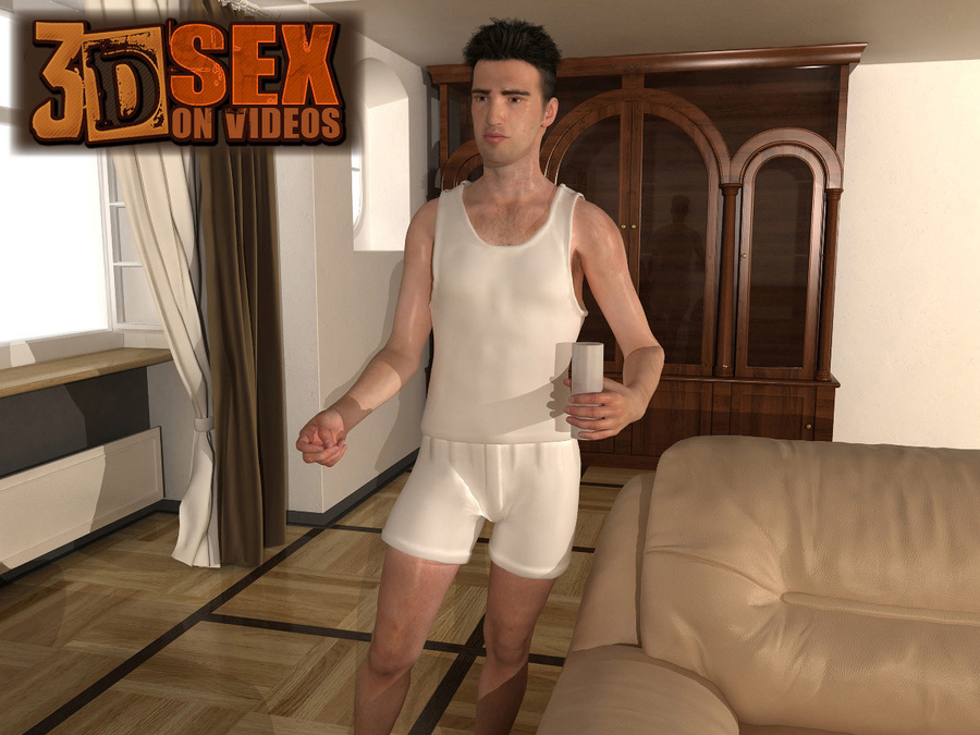 Stunning 3d cutie gets pussy licked before  - XXX Dessert - Picture 2